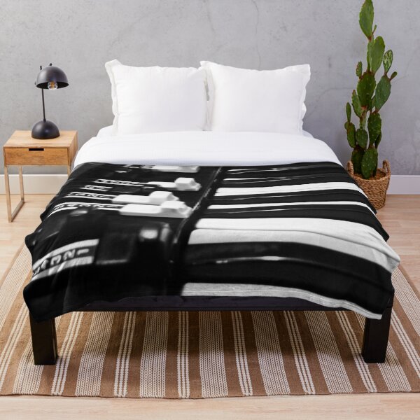 Hammond B3 Organ Throw Blanket