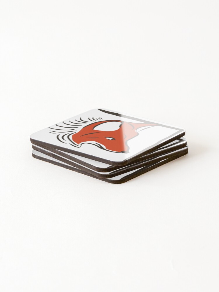 Thumbnail 4 of 5, Coasters (Set of 4), Fox designed and sold by Ruegen1983.