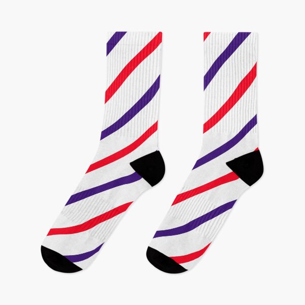 Item preview, Violet-Blue and Red Stripes designed and sold by BloomCatB.