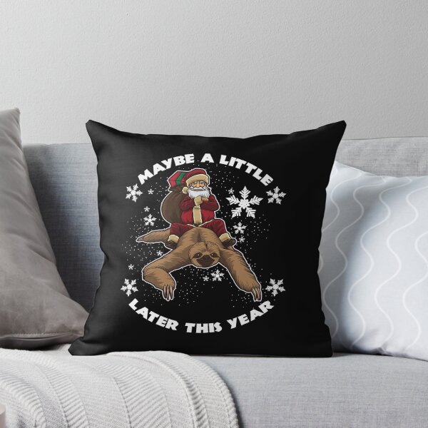 Item preview, Maybe A Little Later This Year - Santa Rides Sloth designed and sold by anziehend.