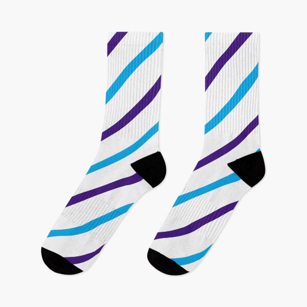 Item preview, Violet and Blue Stripes designed and sold by BloomCatB.