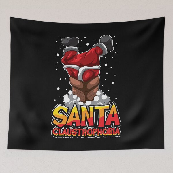 Item preview, Santa Claustrophobia - Santa Stuck In Chimney designed and sold by anziehend.