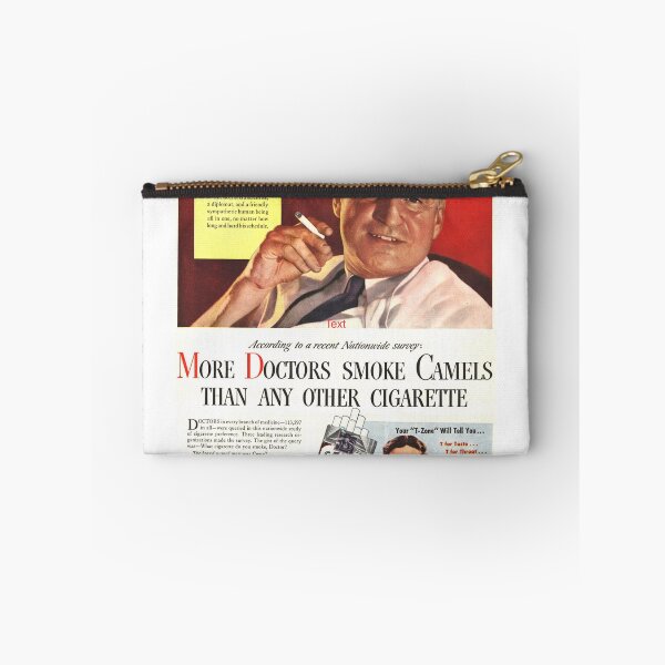 Item preview, Camel Cigarette Ad "Doctors Smoke Camels" designed and sold by zfree-art.