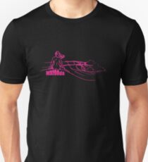 Mazooda_ChickWave_Magenta Slim Fit T-Shirt