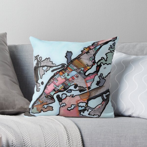 Chincoteague, VA Throw Pillow