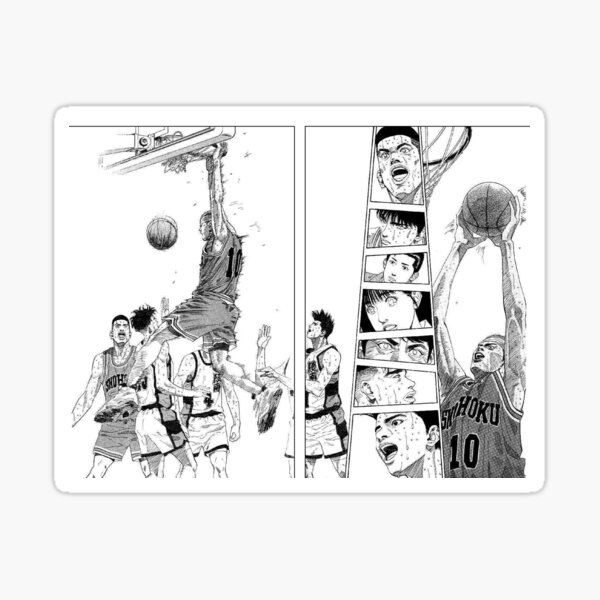 slam dunk board Sticker