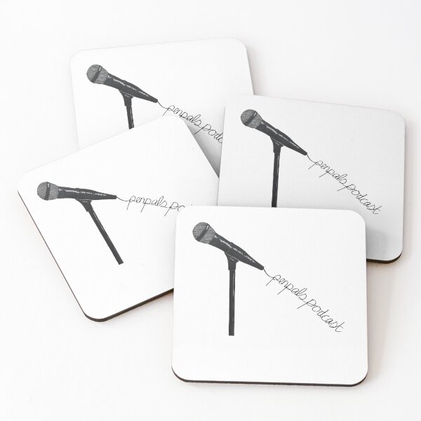 Item preview, Penpals Podcast mic designed and sold by Caroline Brennan.
