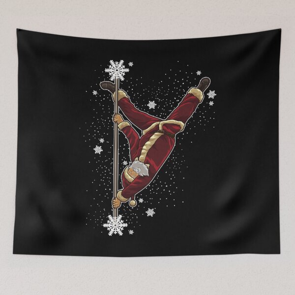 Item preview, Pole Dance Santa Claus - Pole Fitness Dancing designed and sold by anziehend.