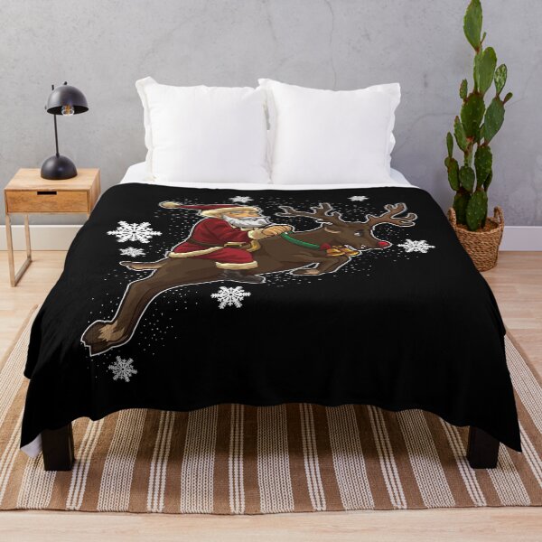 Item preview, Santa Claus Rides Reindeer - Delivery Service designed and sold by anziehend.