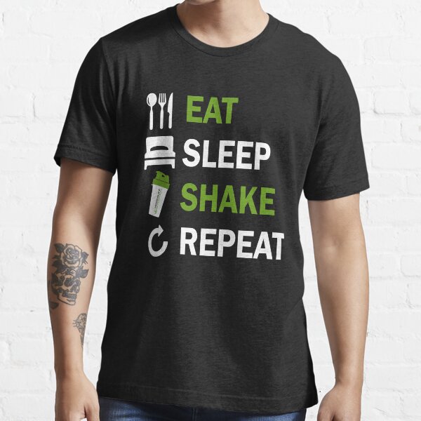 Herbalife Shake Shirt, Eat Sleep Shake Repeat herbalife Shirt, camiseta de mujer y hombre, Camiseta esencial