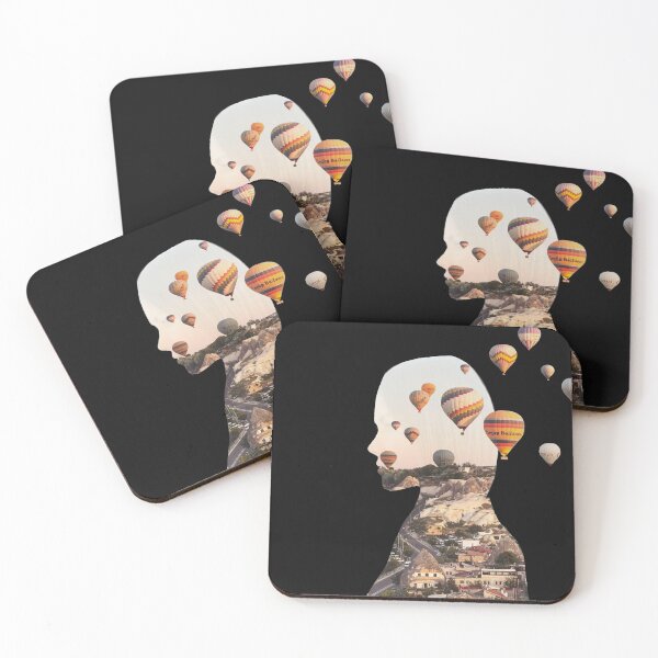 Item preview, Double exposure of Cappadocia's ballons designed and sold by msro1.