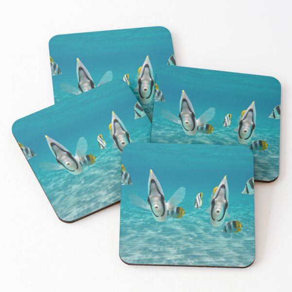 Item preview, Cute tropical fish butterflyfish designed and sold by Seaphotoart.