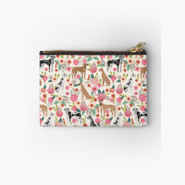 Item preview, Great Dane floral dog breed pet friendly pet pattern great danes pure breed designed and sold by PetFriendly.