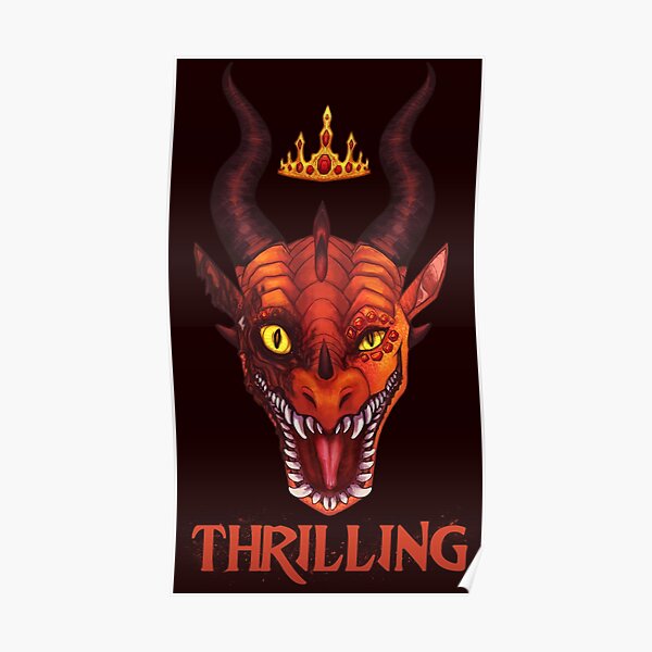 Wings of Fire - Queen Scarlet - Thrilling Poster