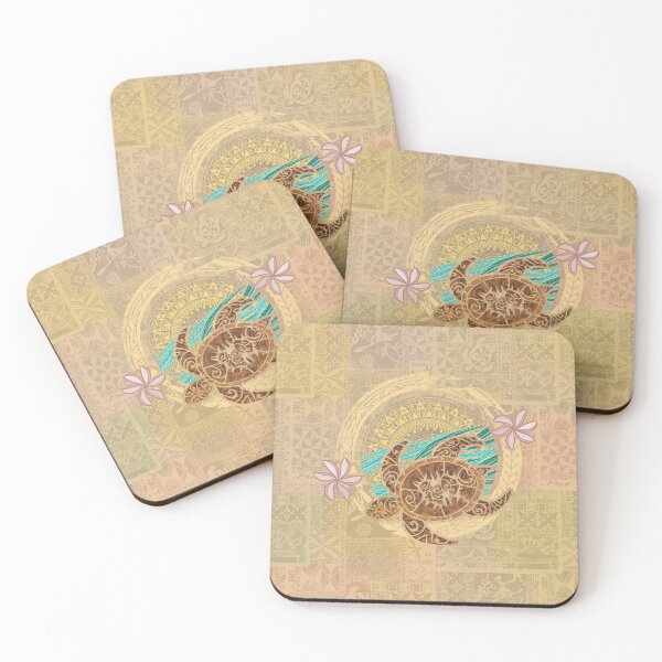 Item preview, Vintage Samoan Turtle Tapa Print designed and sold by sunnthreads.