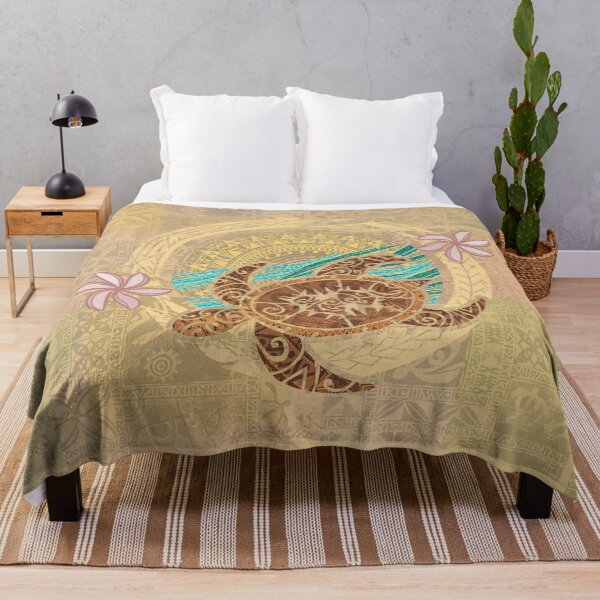 Item preview, Vintage Samoan Turtle Tapa Print designed and sold by sunnthreads.