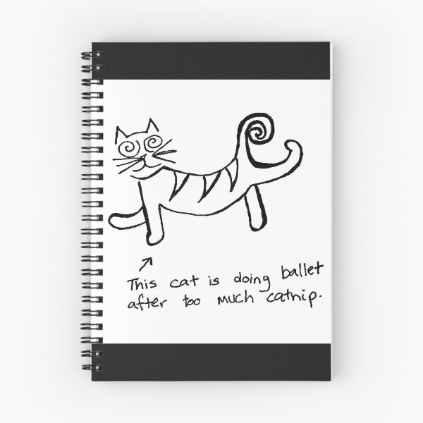 Item preview, Scribblecat Does Ballet designed and sold by Riley Capus.