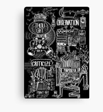 Attention Canvas Print