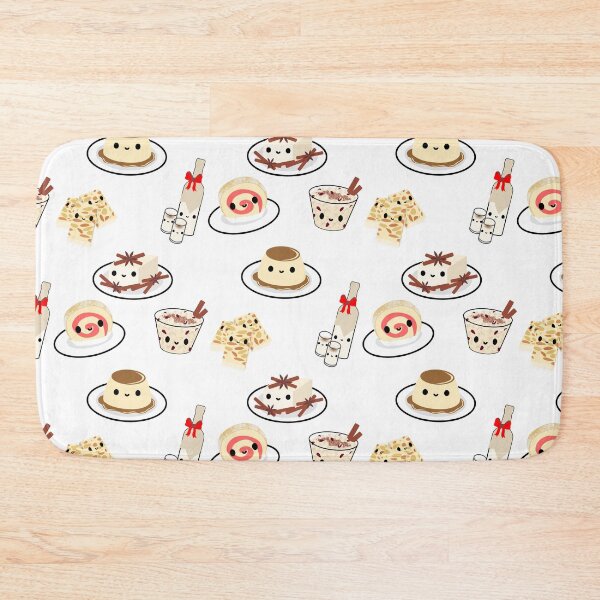 Item preview, Desserts Puerto Rico Christmas Coquito Flan Tembleque Nougat Rice Pudding Swiss Roll designed and sold by byDarling.