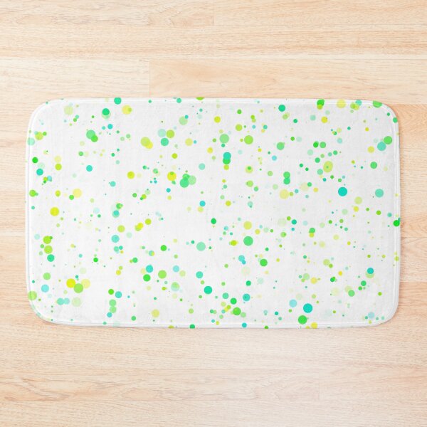 Item preview, Blue, Yellow, and Green Abstract Dots Pattern designed and sold by MixinMadness.
