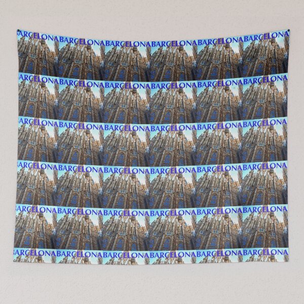 Item preview, Barcelona Gaudy  designed and sold by SaltCitySage.