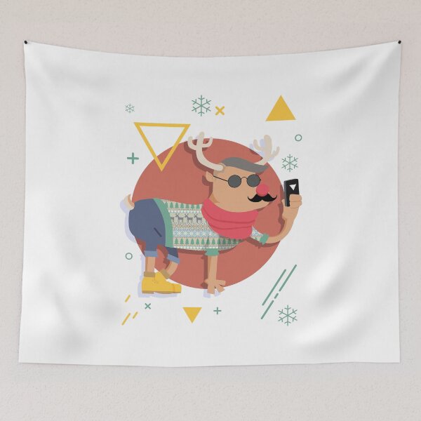 Item preview, The deer with the ugly sweater designed and sold by Spectral-Monkey.