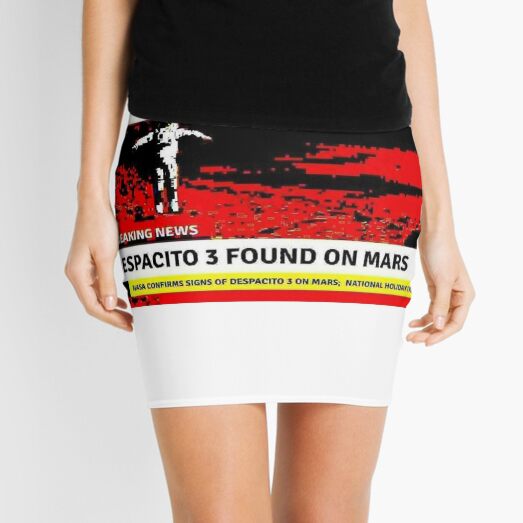 Despacito Mini Skirts Redbubble - despacito 2 found on mars roblox