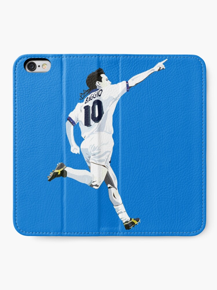 Roberto Baggio Italy Iphone Wallet By Legend10 Redbubble