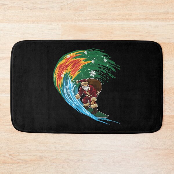 Item preview, Surfer Santa Claus - Surfing Like A Cool Xmas Dude designed and sold by anziehend.