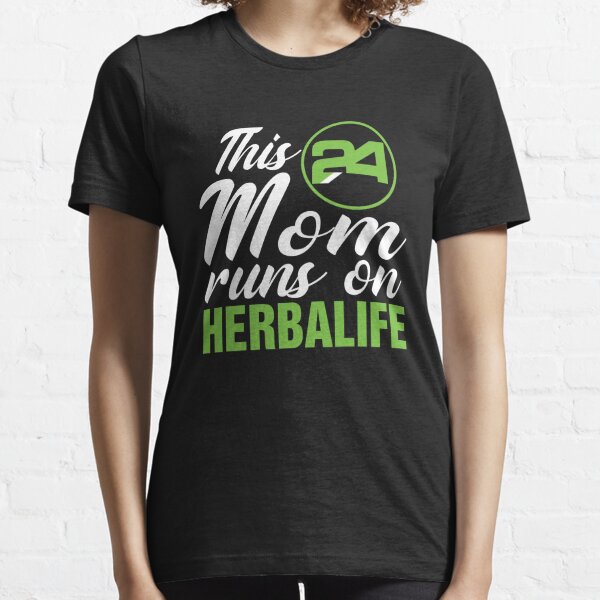 Esta mamá corre con la camiseta de Herbalife, Herbalife mom Shirt Camiseta esencial