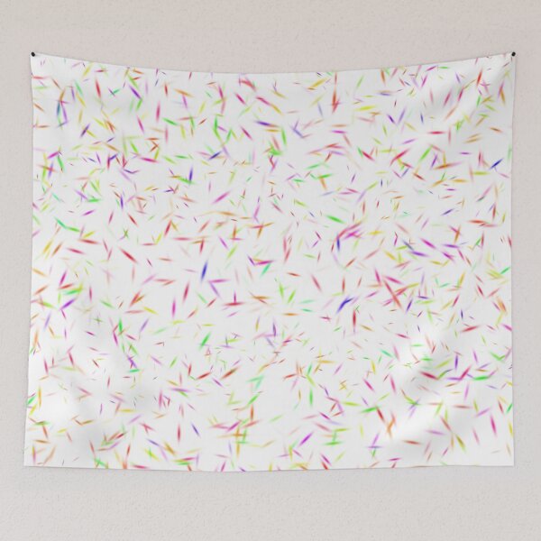 Item preview, Colorful Party Sprinkles Abstract Pattern designed and sold by MixinMadness.