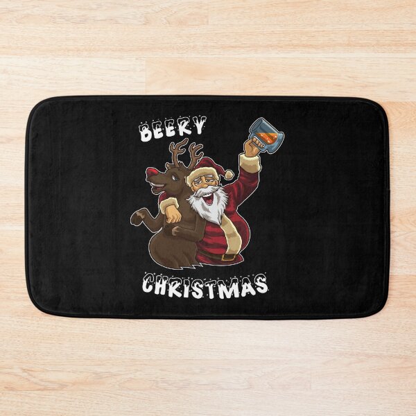 Item preview, Beery Christmas - Santa Claus Drinks Beer designed and sold by anziehend.