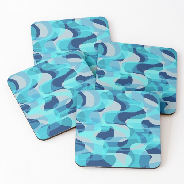 Item preview, Retro Ripple Curvy Waves designed and sold by Michelebuttons.