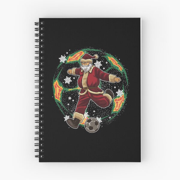 Item preview, Soccer Playing Santa Claus - Christmas Soccer Team designed and sold by anziehend.