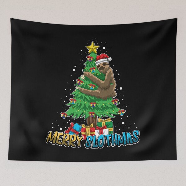 Item preview, Merry Slothmas - Sloth Is A Xmas Tree Decoration designed and sold by anziehend.
