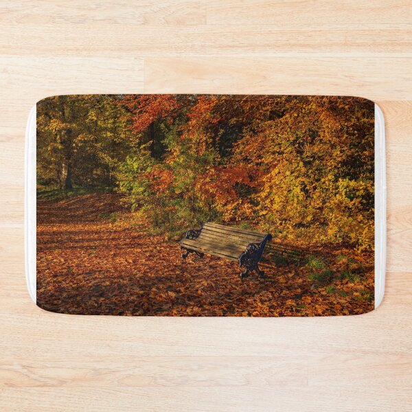 Item preview, Park bench in Autumn designed and sold by Paul Madden.