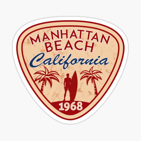 Manhattan Beach State Park Sticker Explore Wanderlust Camping California