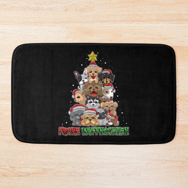 Item preview, Frohe Wuffnachten - Weihnachten für Hundebesitzer designed and sold by anziehend.