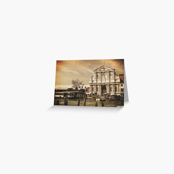 Church at Venice Greeting Card
