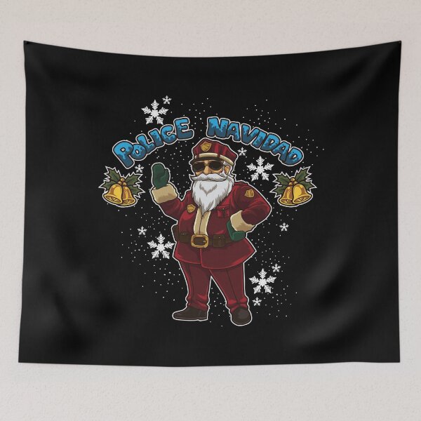 Item preview, Police Navidad - Feliz Navidad - Christmas Cop designed and sold by anziehend.