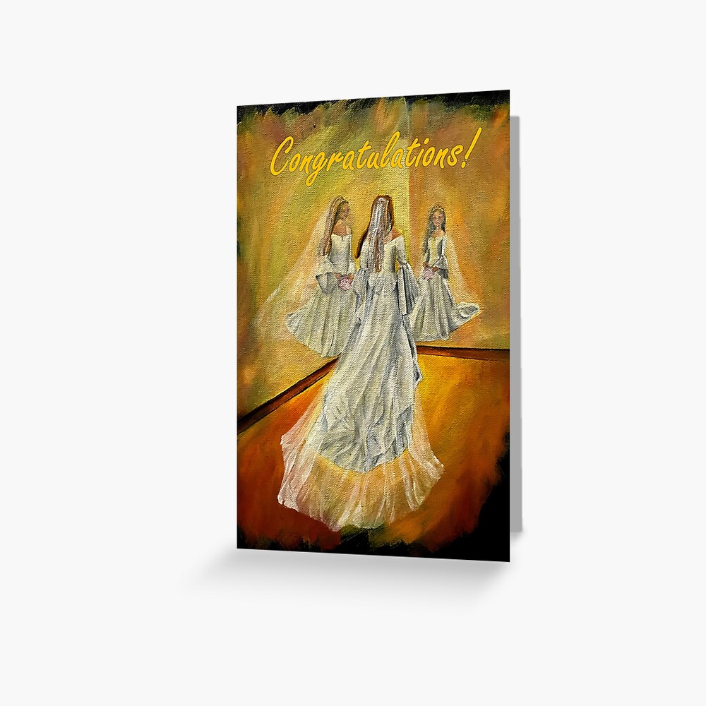 Wedding Card - Congratulations Greeting Card