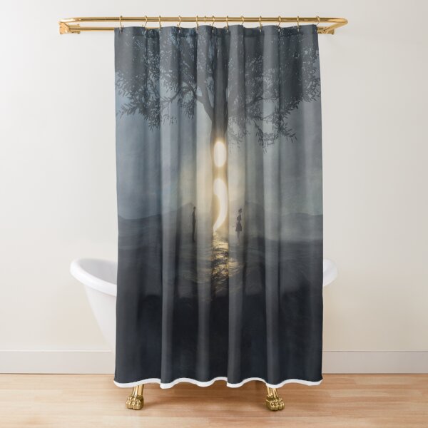Semicolon - Cont;nue Shower Curtain