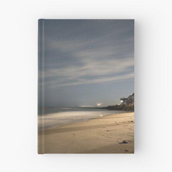 Item preview, Plaice Cove, Hampton NH looking south at night designed and sold by RichardGibb.