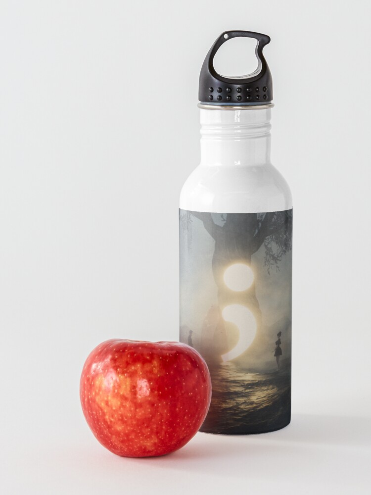 Alternate view of Semicolon - Cont;nue Water Bottle