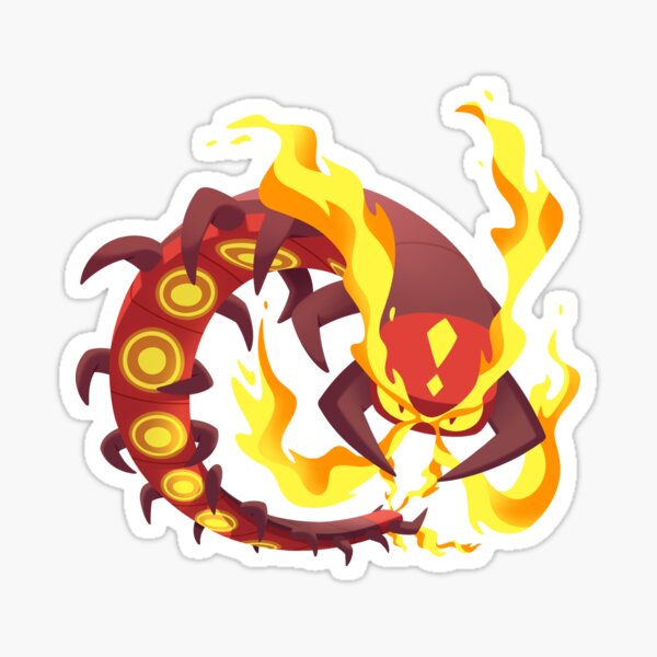 Centiskorch Sticker