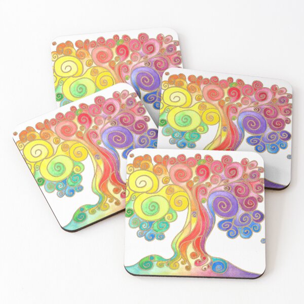 Item preview, Dreaming of the Rainbow Tree designed and sold by CarolineLembke.