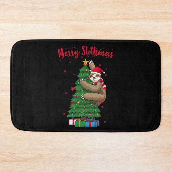 Item preview, Merry Slothmas - Lazy Christmas Tree Decoration designed and sold by anziehend.