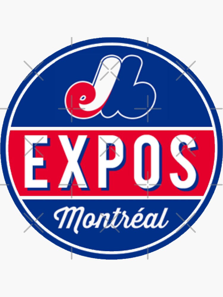 "Montreal Baseball Retro Expos" Sticker by TheSportsPage Redbubble