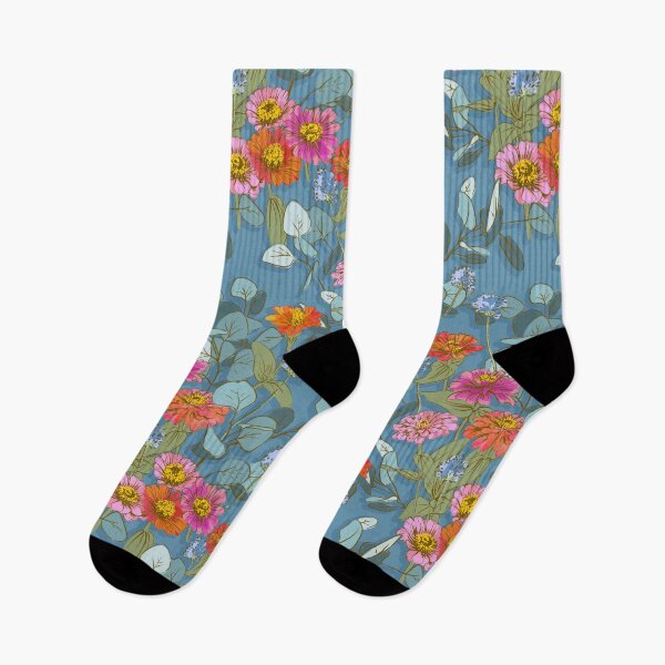 Item preview, Zinnia Teal designed and sold by ABBIEUPROOT.