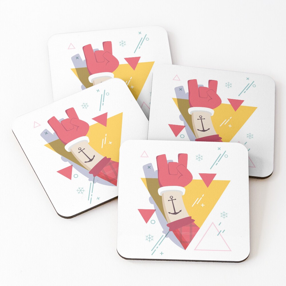 Item preview, Coasters (Set of 4) designed and sold by Spectral-Monkey.